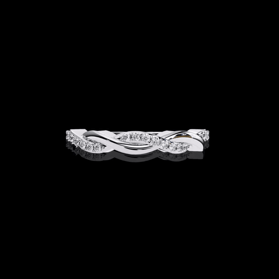 Moissanite Floral Inspired Ring - Aventus