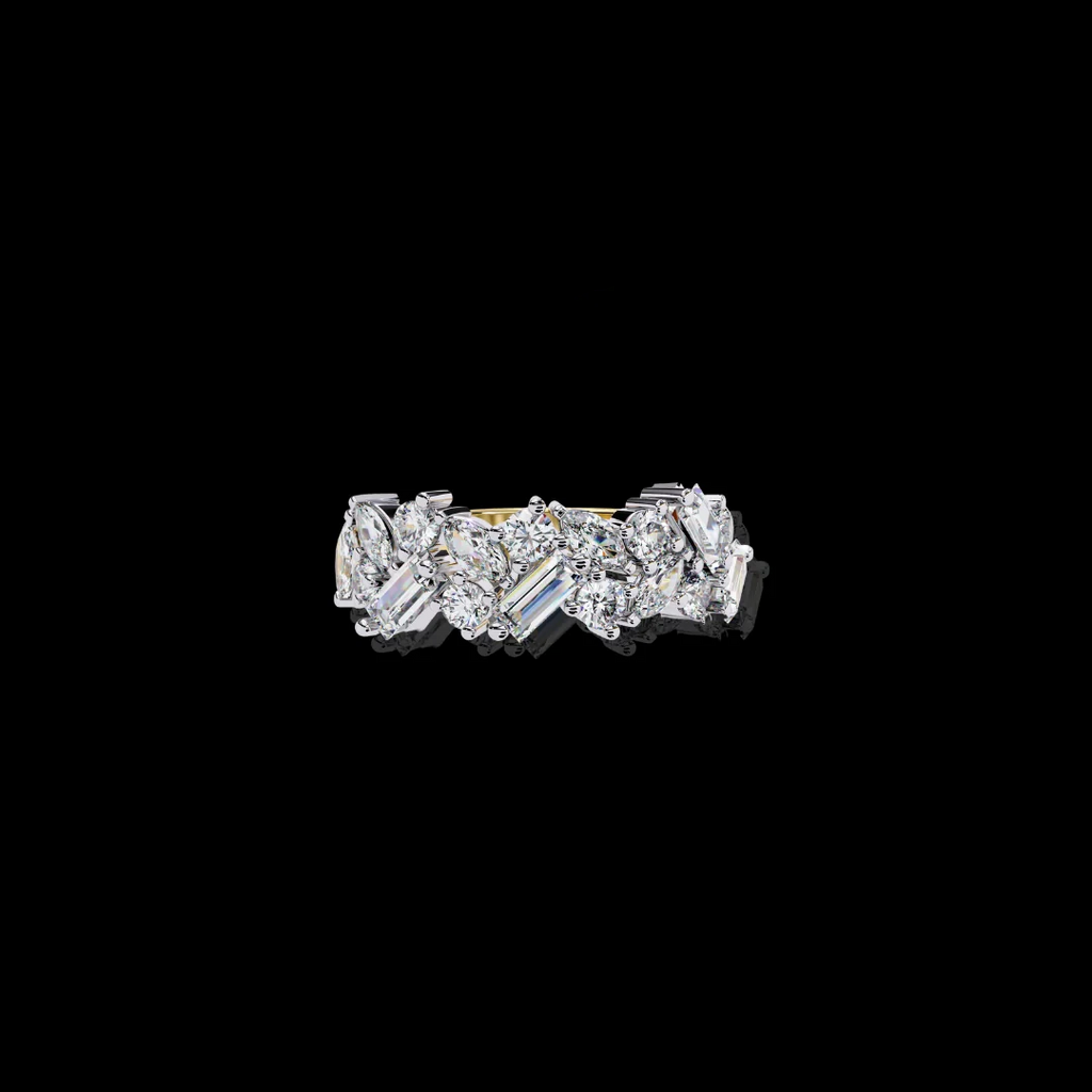 Art Gallery Moissanite Diamond Ring