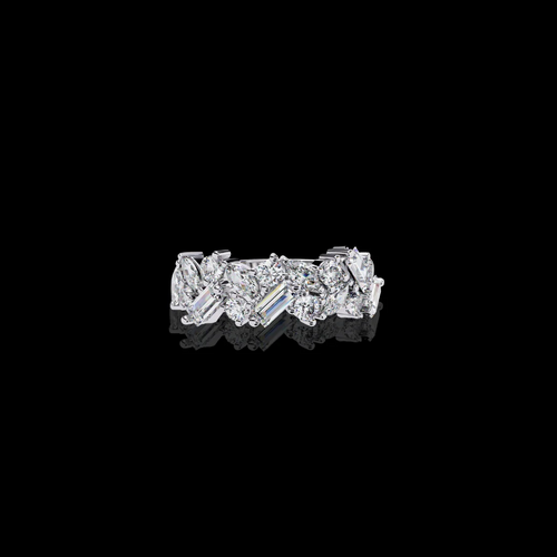 Art Gallery Moissanite Diamond Ring