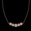 Round Cut Moissanite Pendant Necklace for Women – Brilliant Sparkle