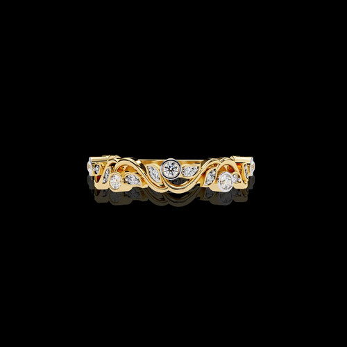Artistic Moissanite Diamond Ring