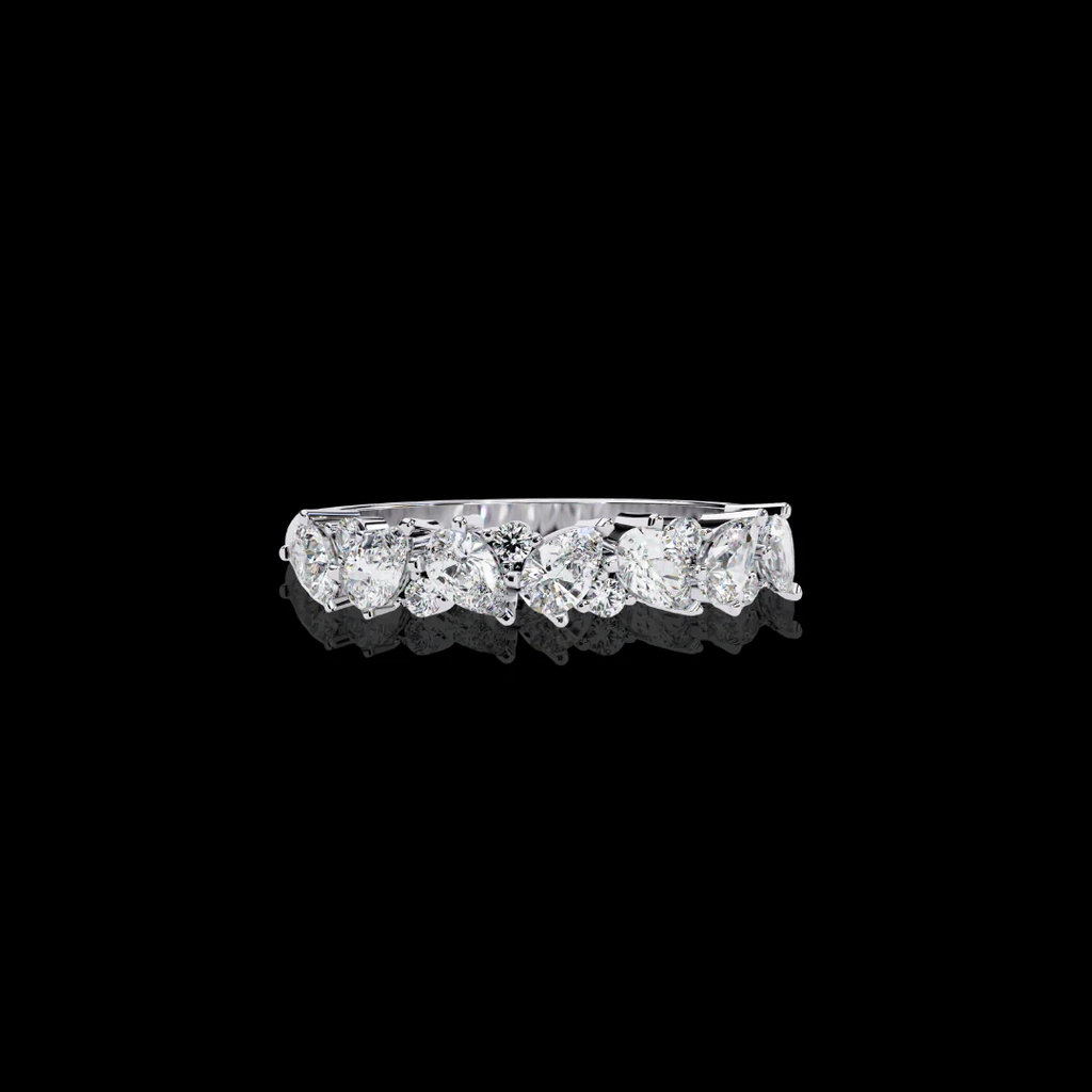 Thorn Edgy Botanical Moissanite Diamond Ring