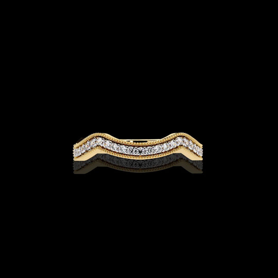One of a Kind Sparkle Rare & Unique Moissanite Diamond Ring