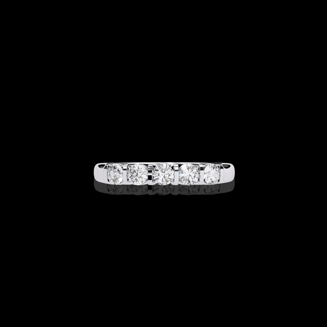 Iced Out Moissanite Diamond Ring - Aventus