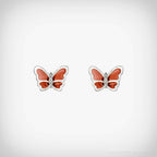 Pave Butterfly Stud Earrings - Aventus