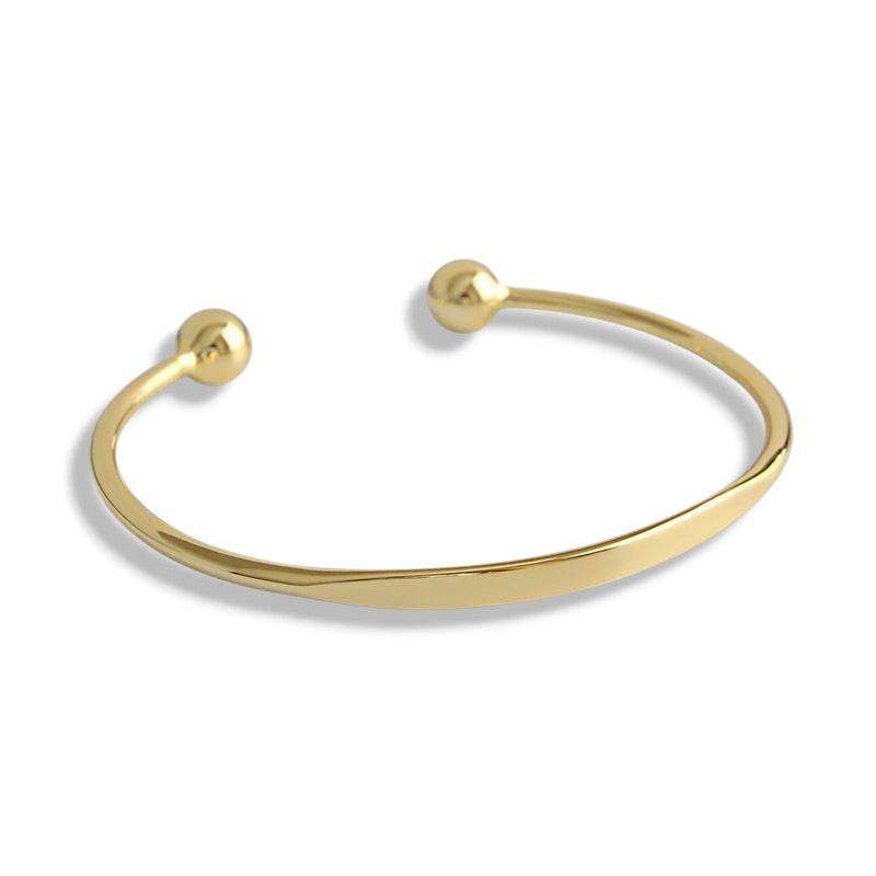 Simple Open Bangle Bracelet - Aventus
