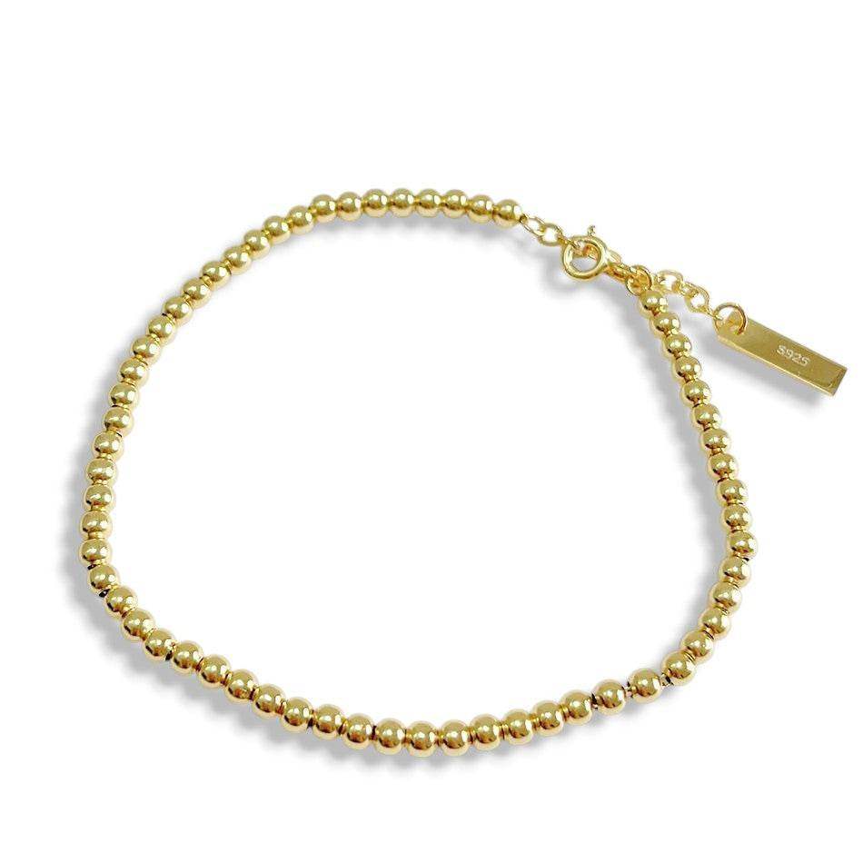 Round Bead Stretch Bracelet - Aventus