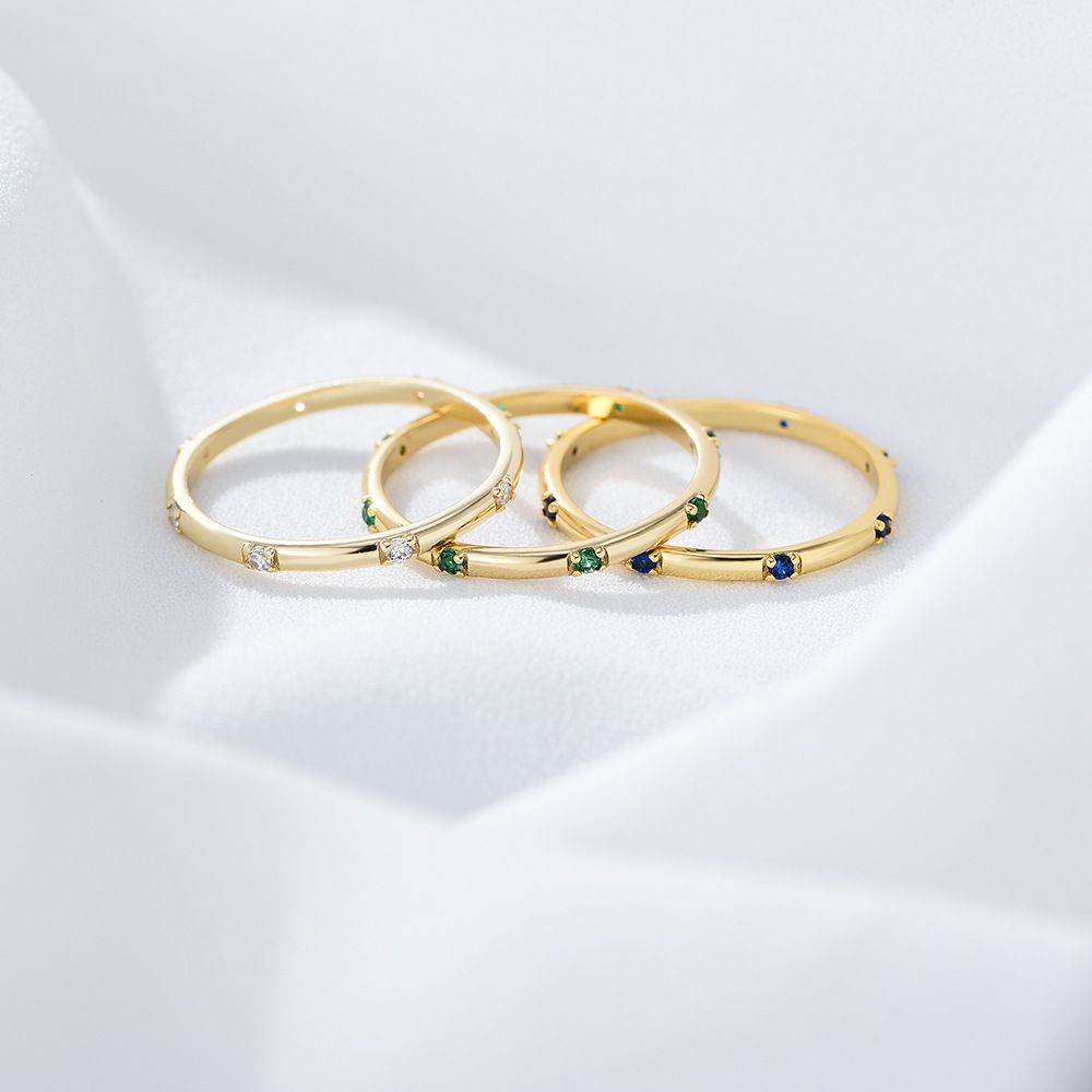 Tricolor Elegance Ring - Aventus