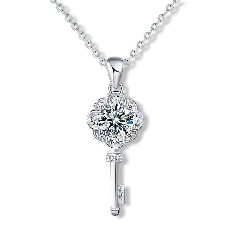 Floral Key Necklace - Aventus