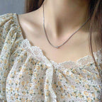 Gemmed Curb Chain Necklace - Aventus