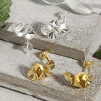 Scallop Skirt Stud Earrings - Aventus