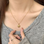 Sun Pendant Necklace