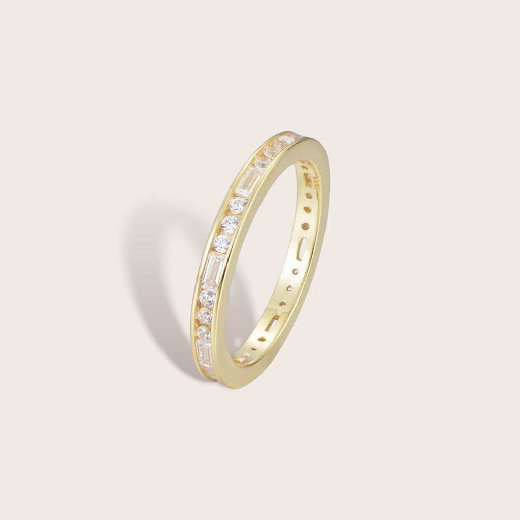 Round Baguette Eternity Ring