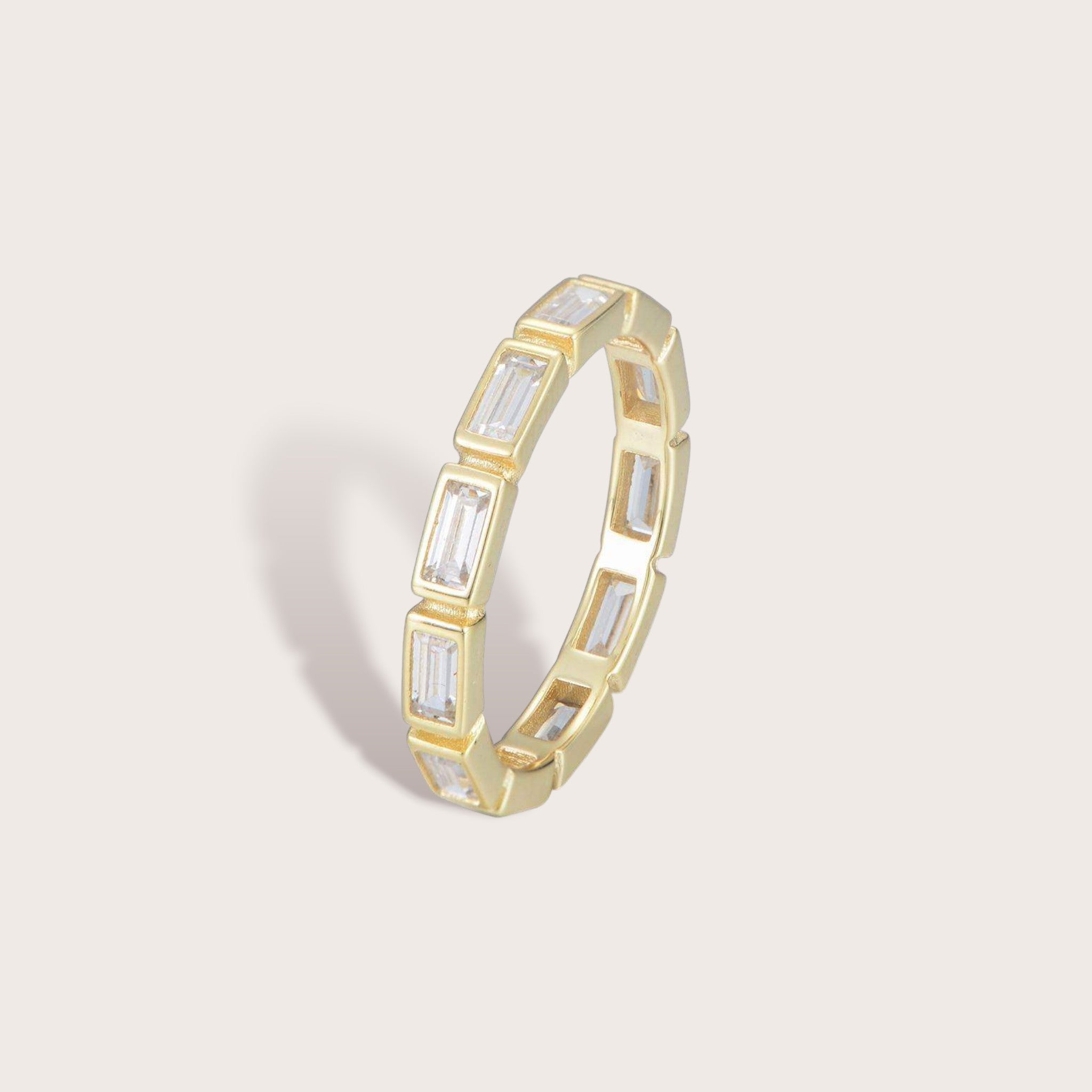 Baguette Cut Eternity Ring