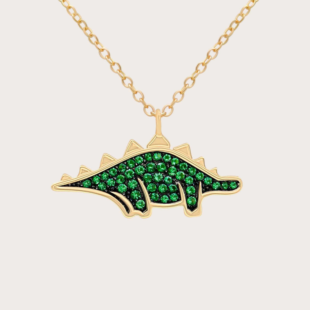 Stegosaurus Pendant Necklace