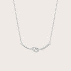 Heart Knot Pendant Necklace