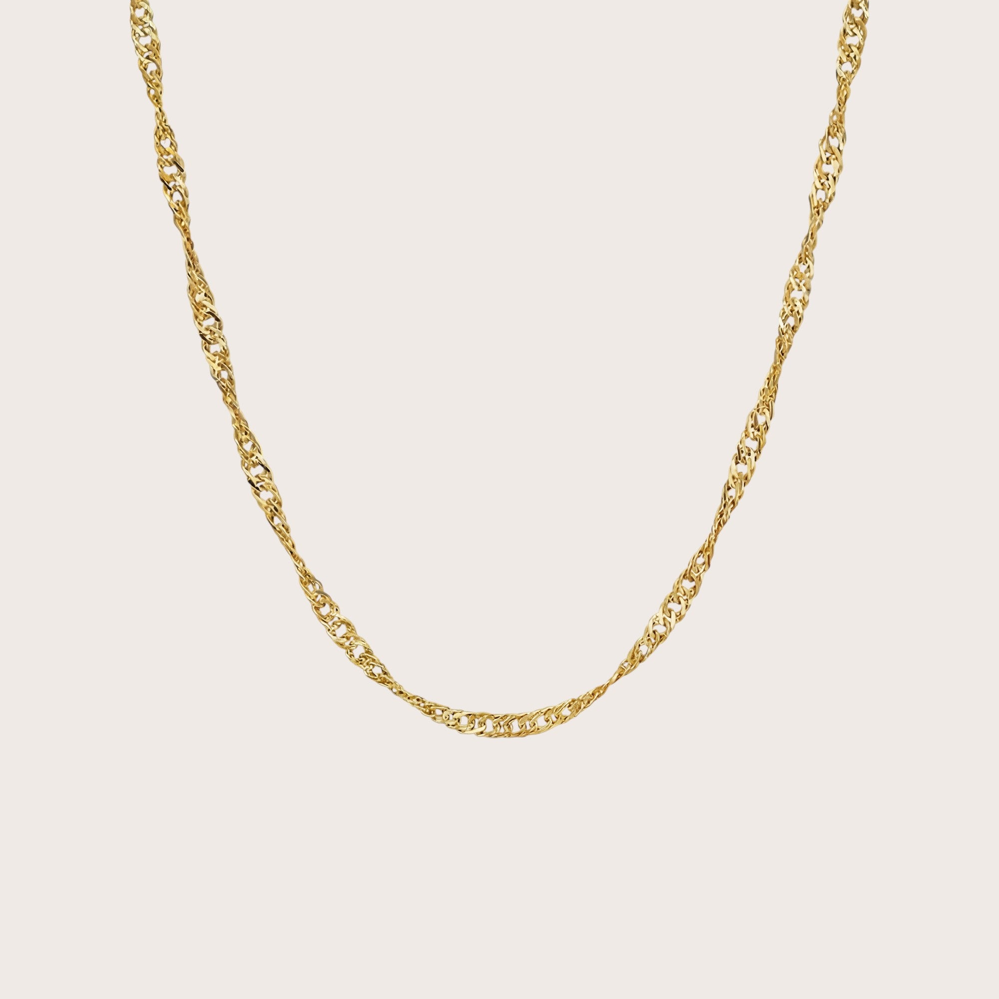Dainty Twisted Chain Necklace