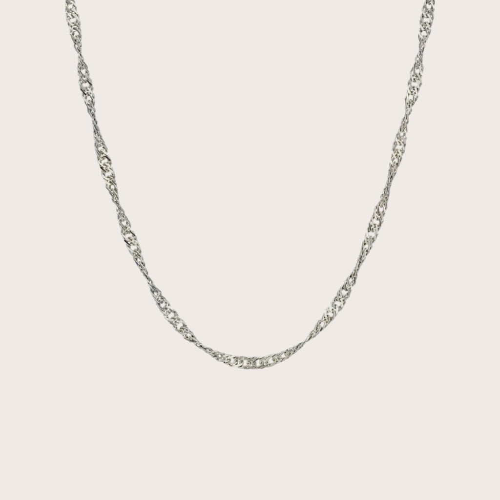Dainty Twisted Chain Necklace