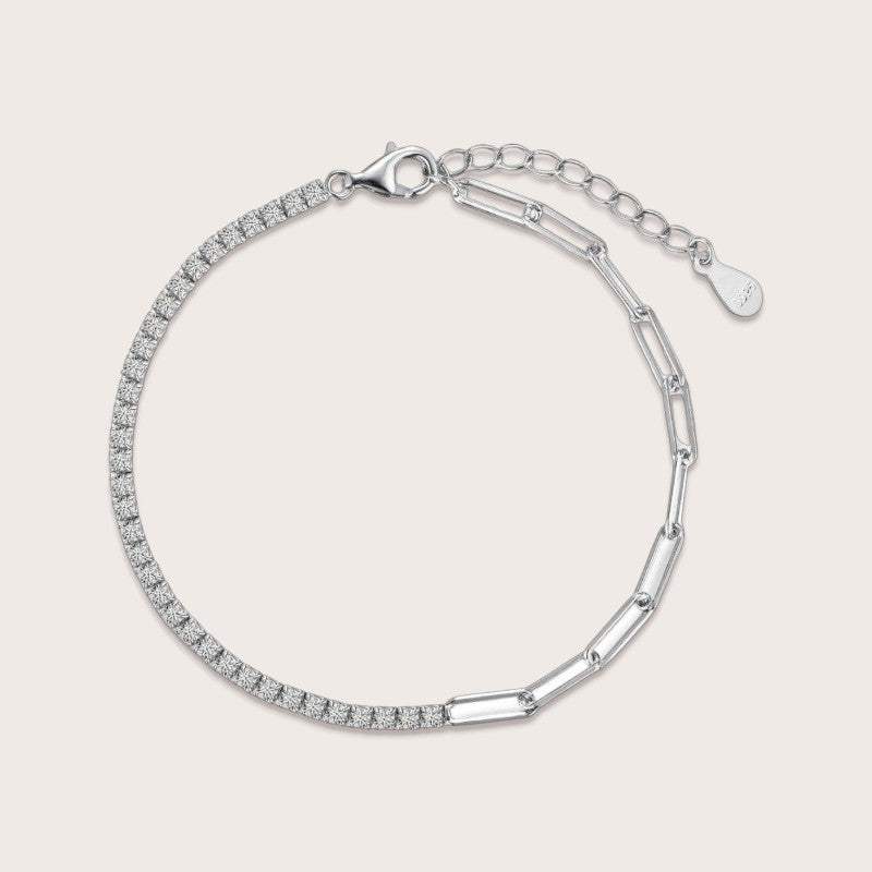 Asymmetrical Sparkle Bracelet - Aventus