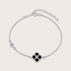 Noir Lucky Clover Bracelet - Aventus