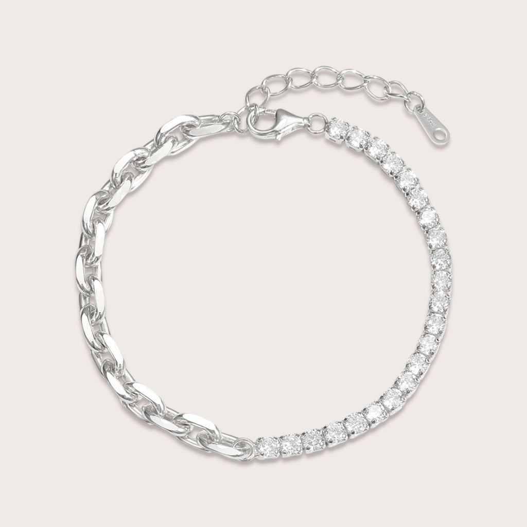 Hybrid Tennis Chain Bracelet