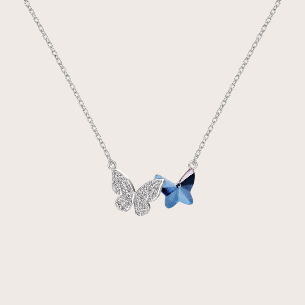Twin Butterfly Necklace