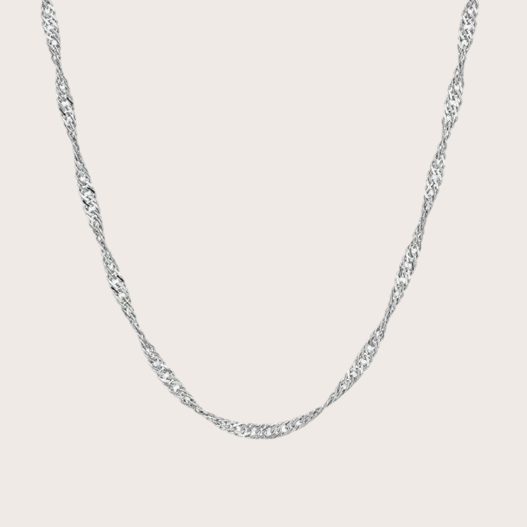 Dainty Twisted Chain Necklace