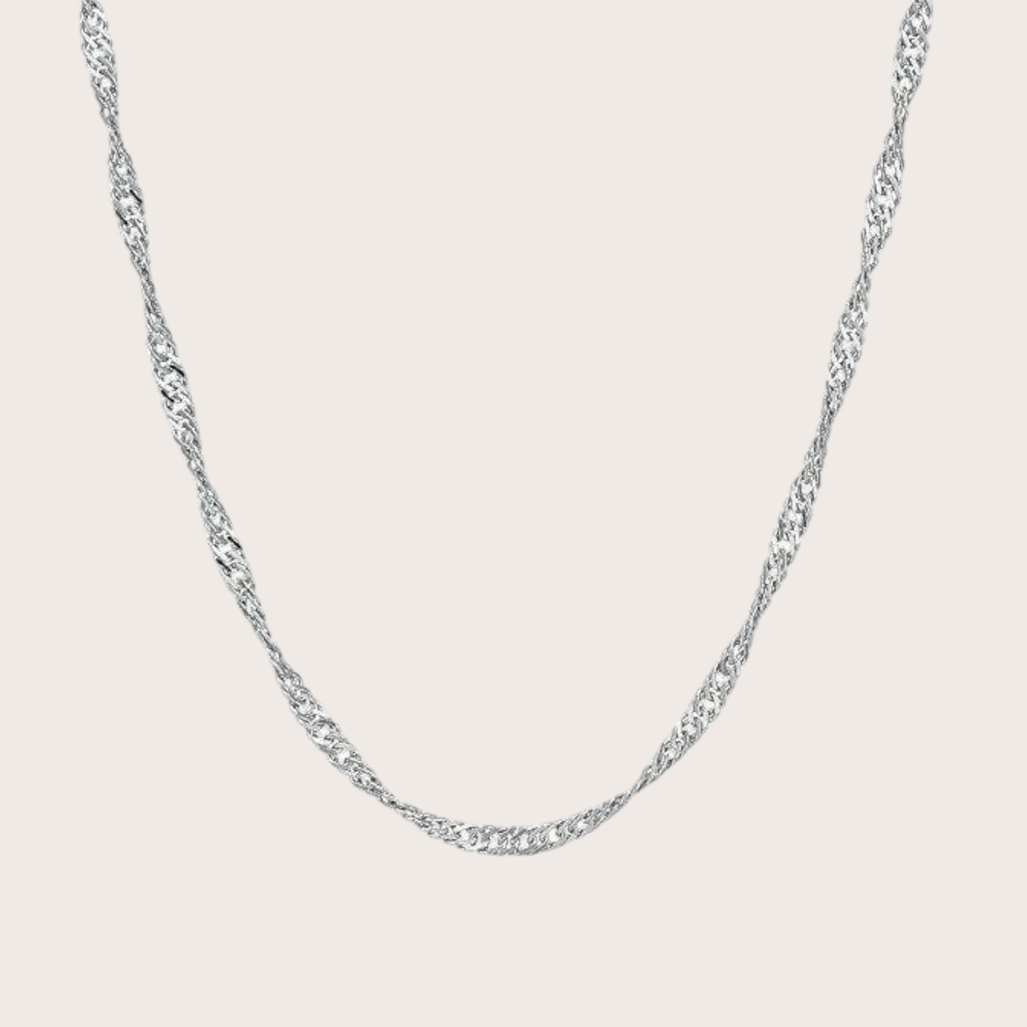 Dainty Twisted Chain Necklace