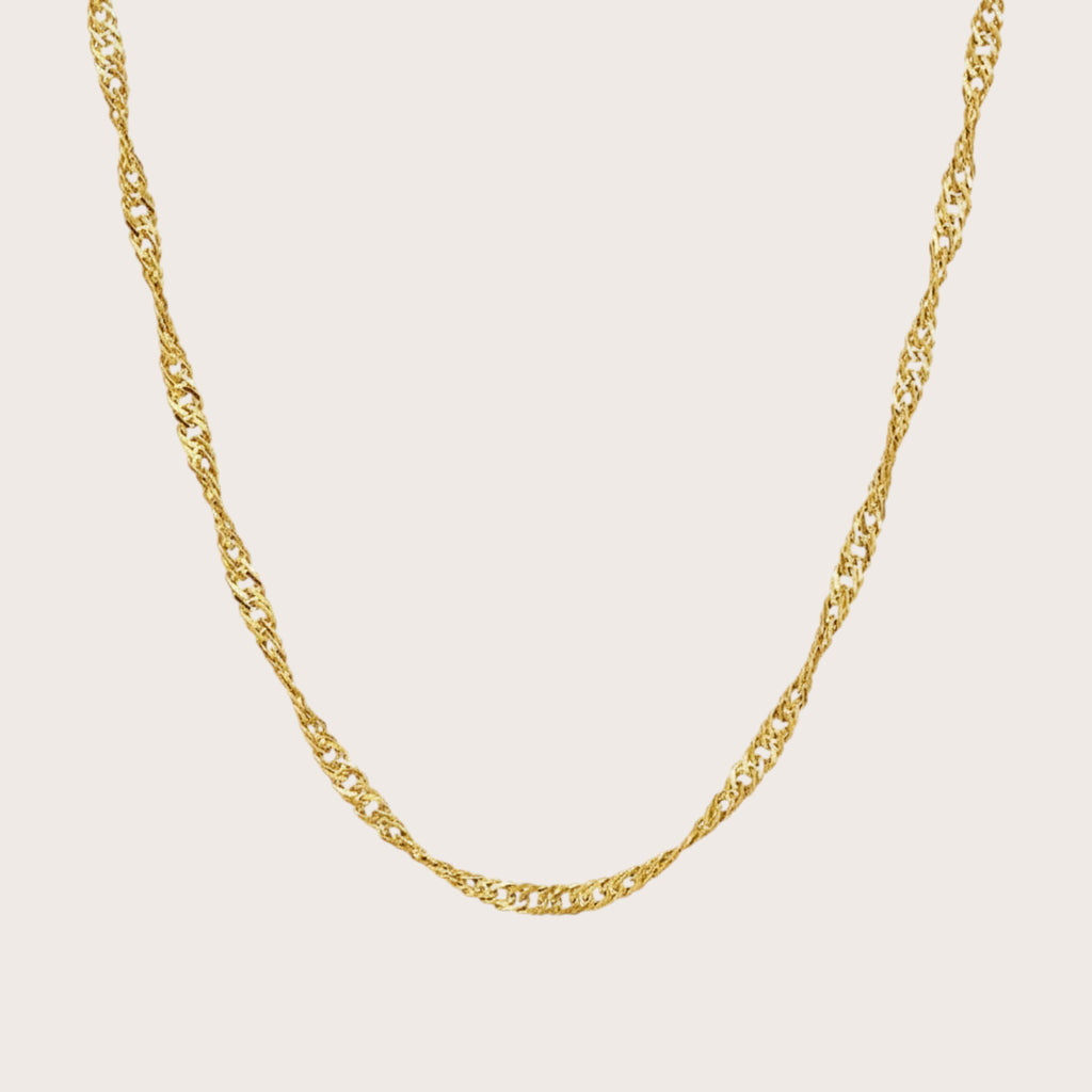 Dainty Twisted Chain Necklace