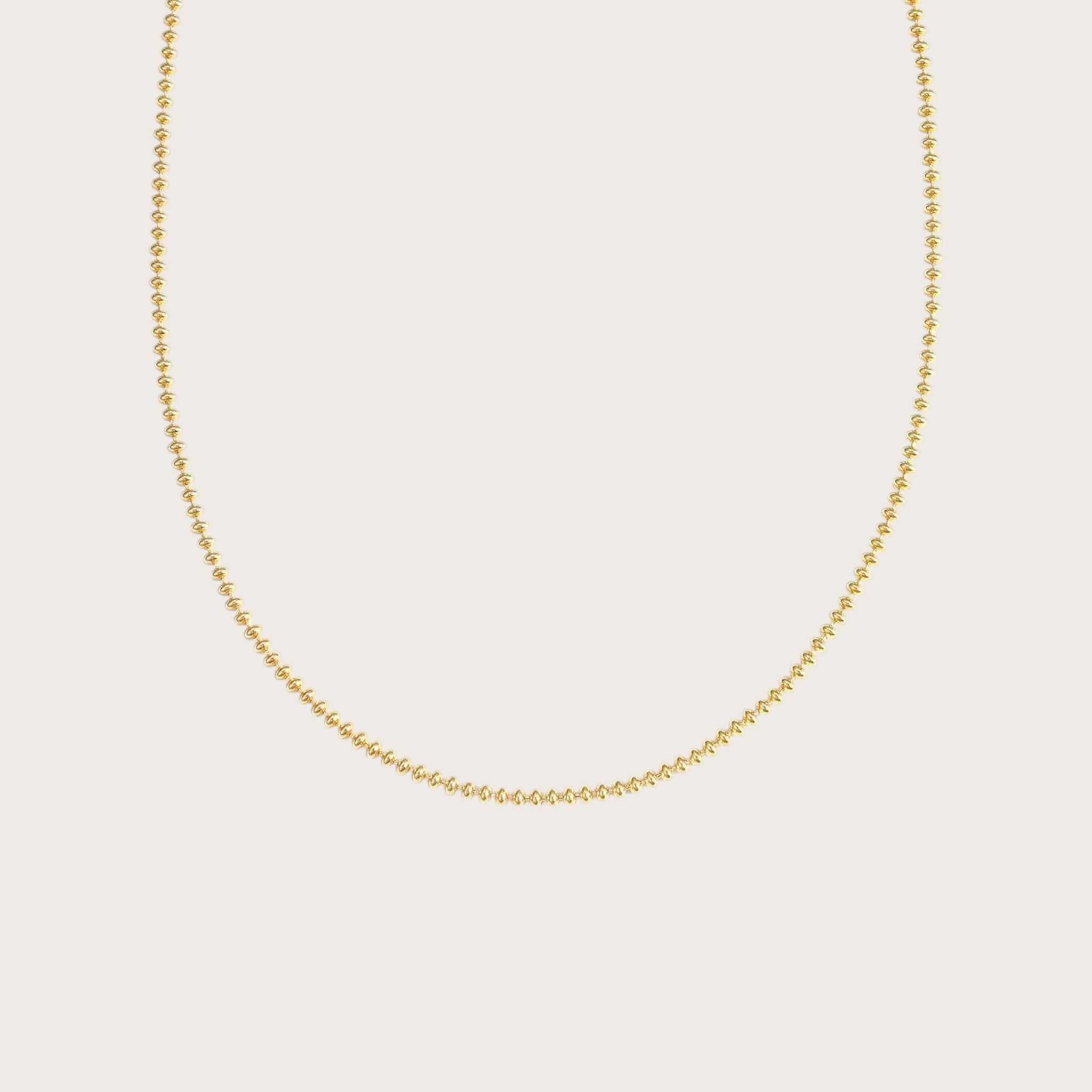 Beaded Chain Necklace