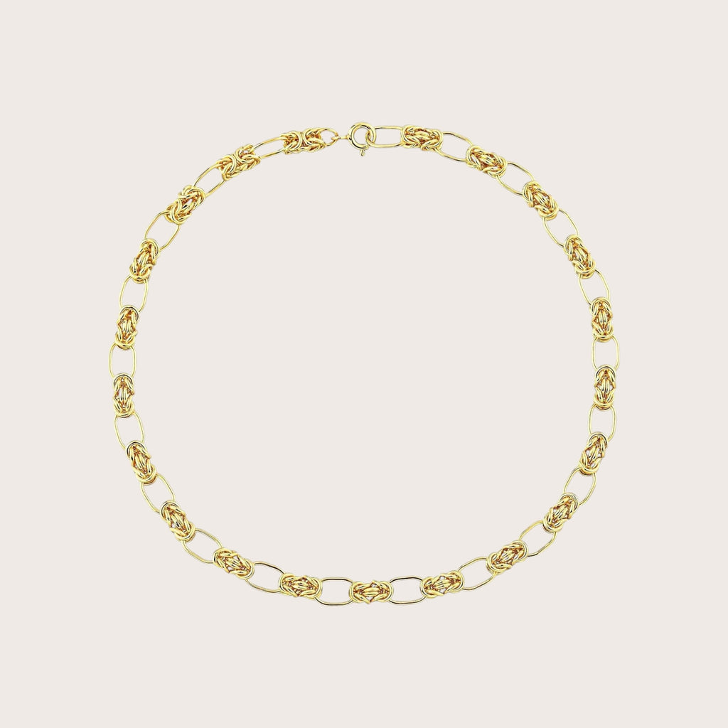 Knot Cross Chain Necklace