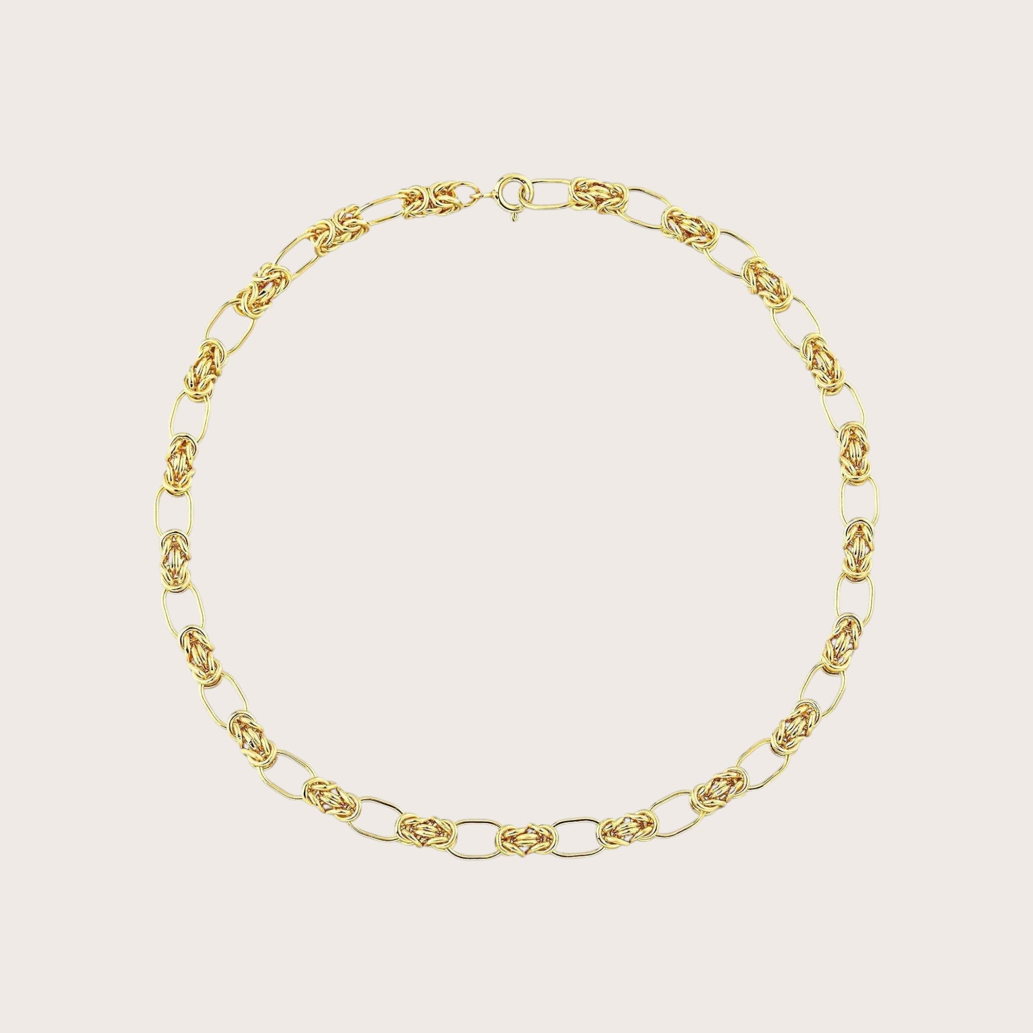 Knot Cross Chain Necklace