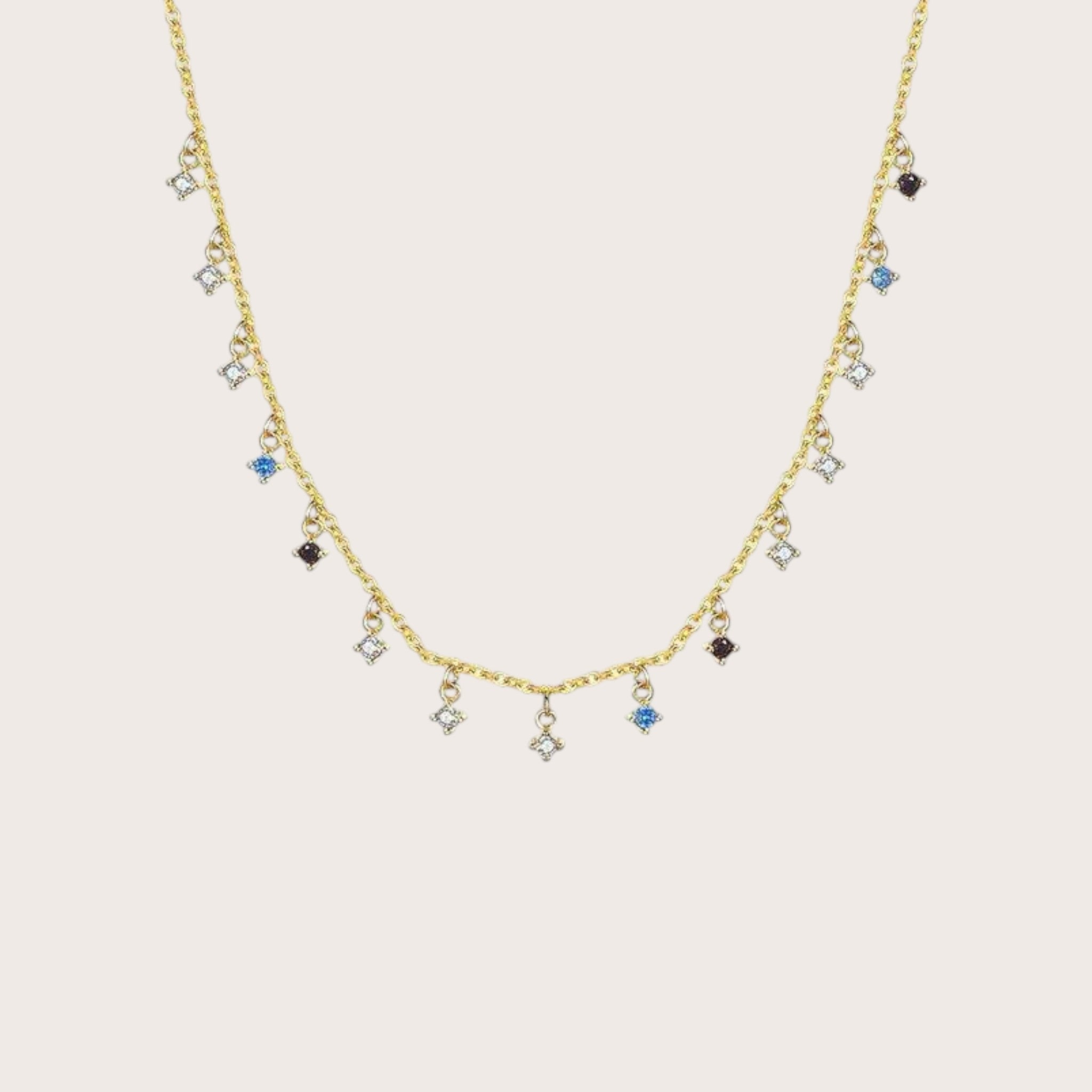 Multi Gem Necklace