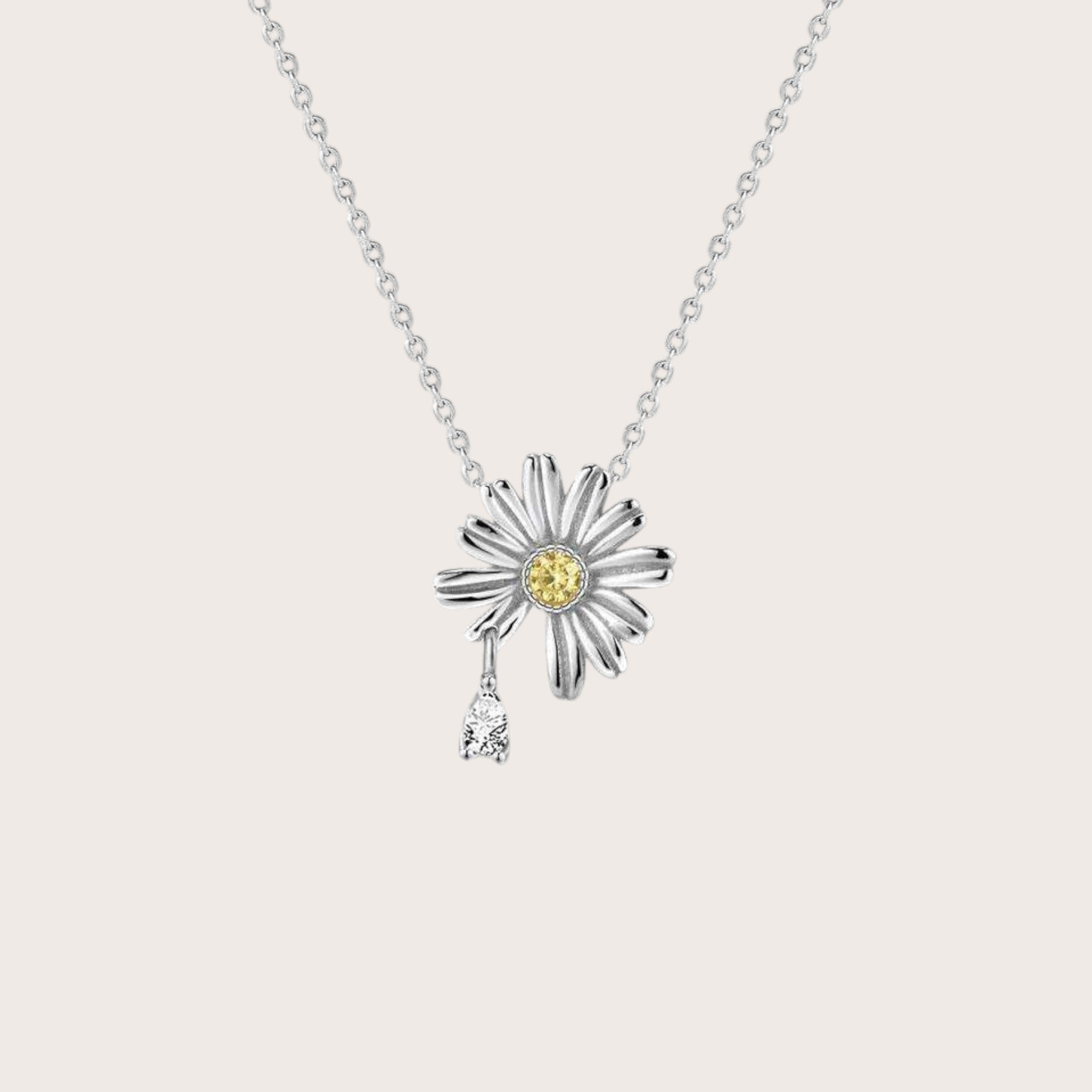 Daisy Flower Necklace
