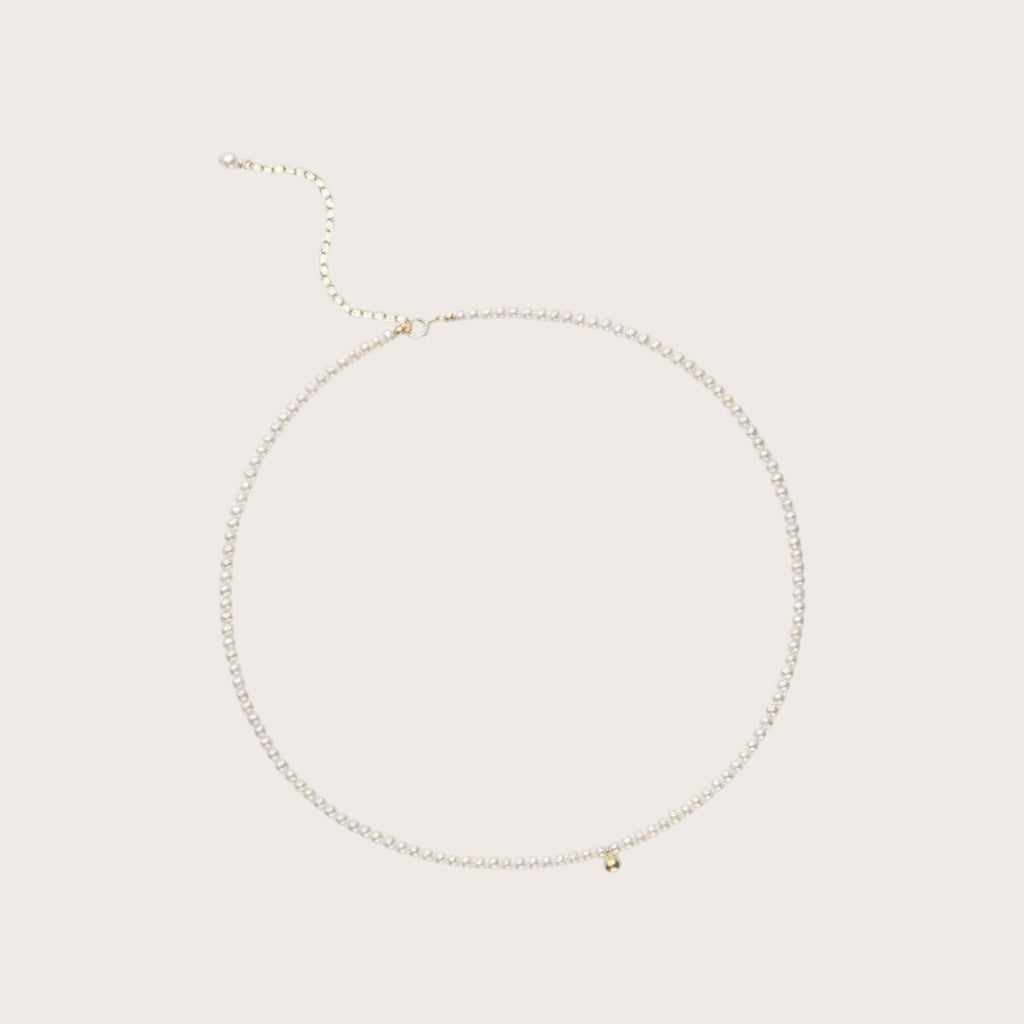 Mini Natural Pearl Beaded Necklace