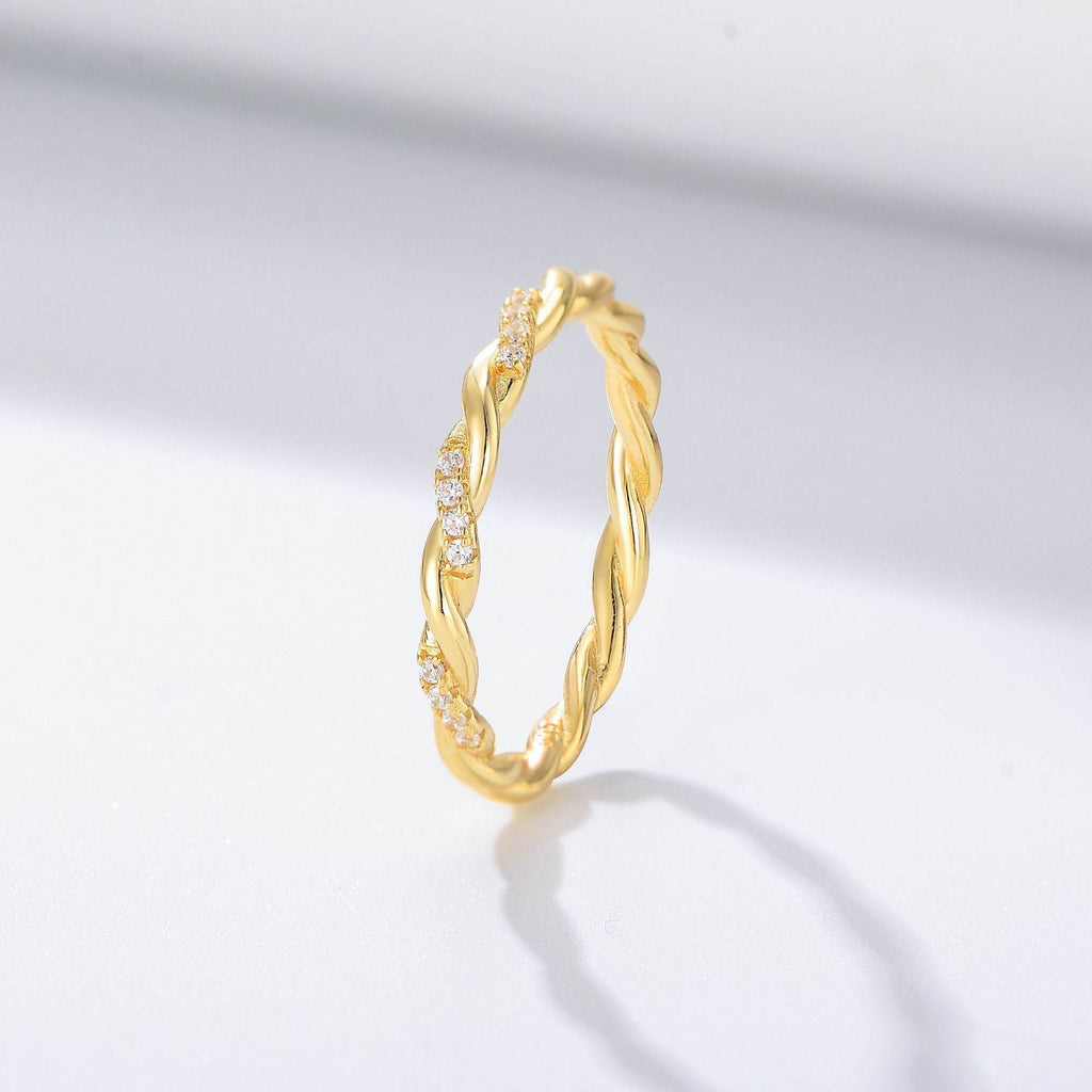 Twisted Eternity Ring - Aventus
