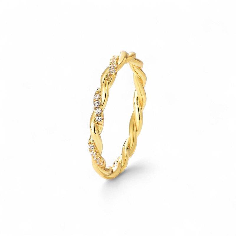 Twisted Eternity Ring - Aventus