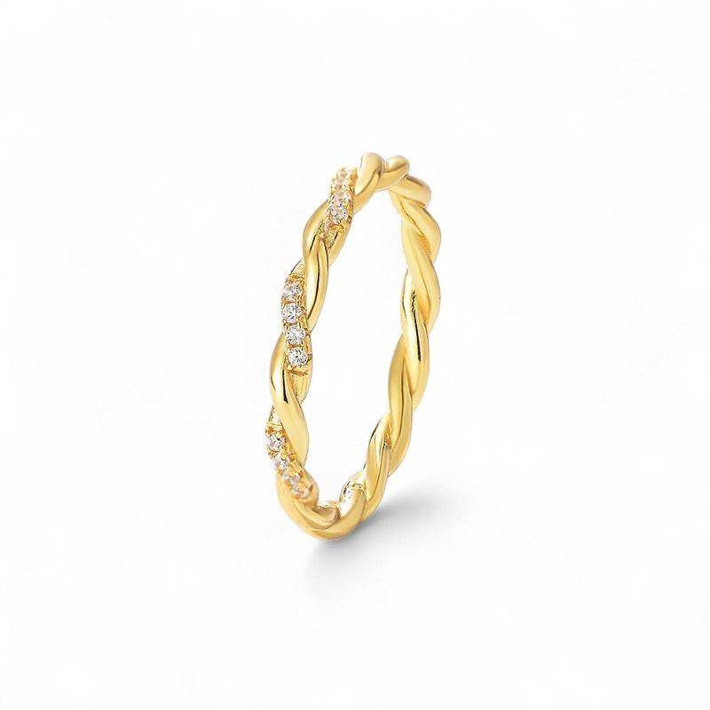 Twisted Eternity Ring - Aventus