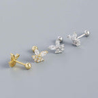 Mini Butterfly Stud Earrings - Aventus