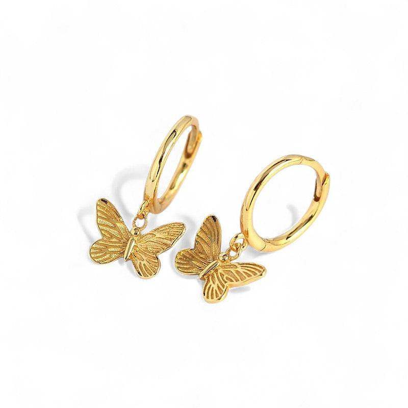 Dangling Butterfly Earrings - Aventus