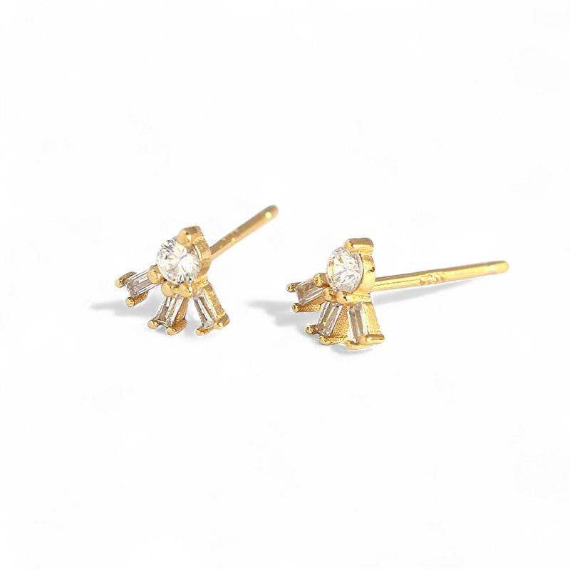 Sunshine Gemmed Stud Earrings - Aventus