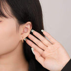 U Shape Huggie Earrings - Aventus