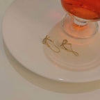 Dangling Tassel Bowtie Earrings - Aventus