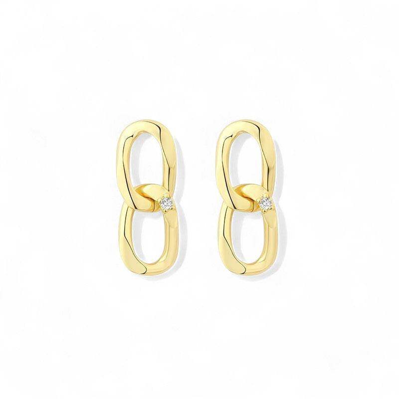 Dangling Chain Earrings - Aventus