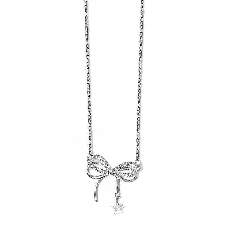 Star Bow-tie Necklace - Aventus