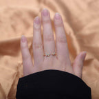 Butterfly Adjustable Open Ring - Aventus