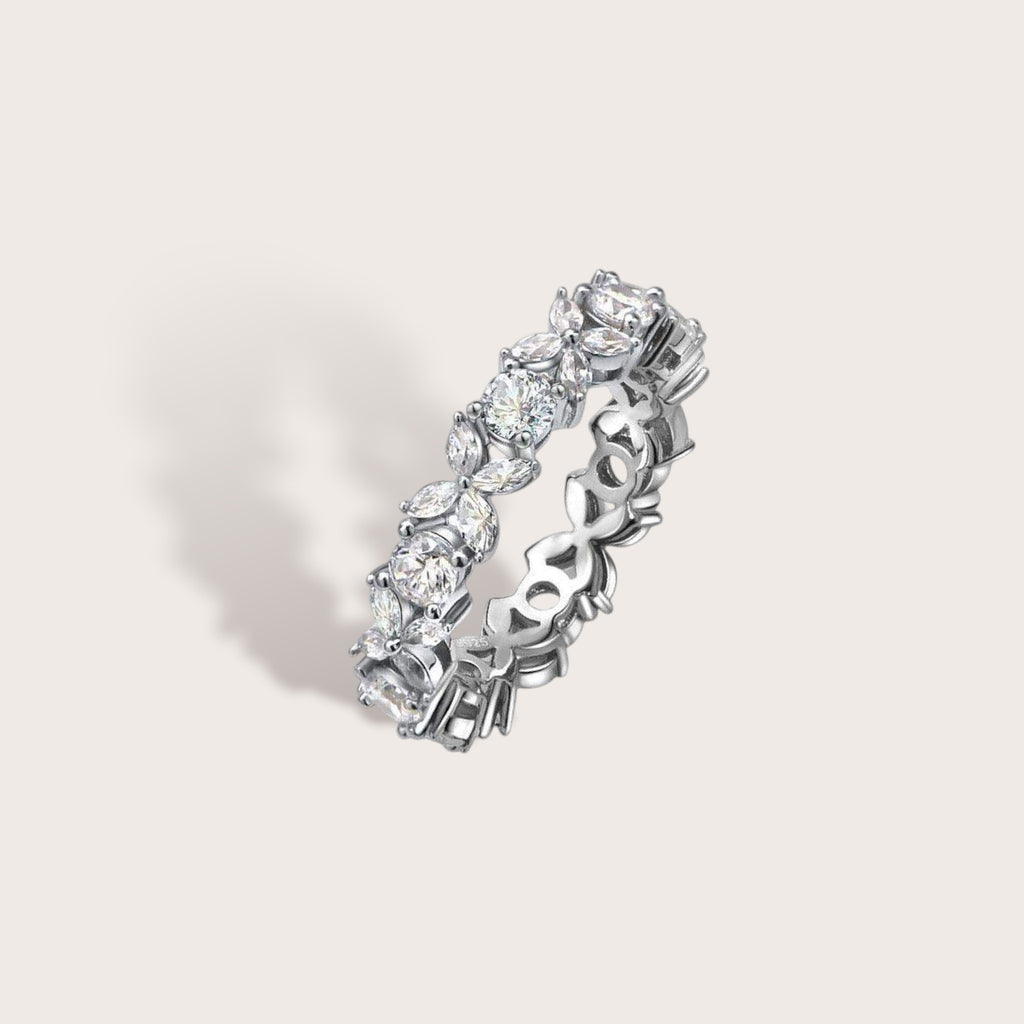 Butterfly Eternity Ring