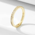 Round Baguette Eternity Ring - Aventus