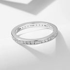 Round Baguette Eternity Ring - Aventus