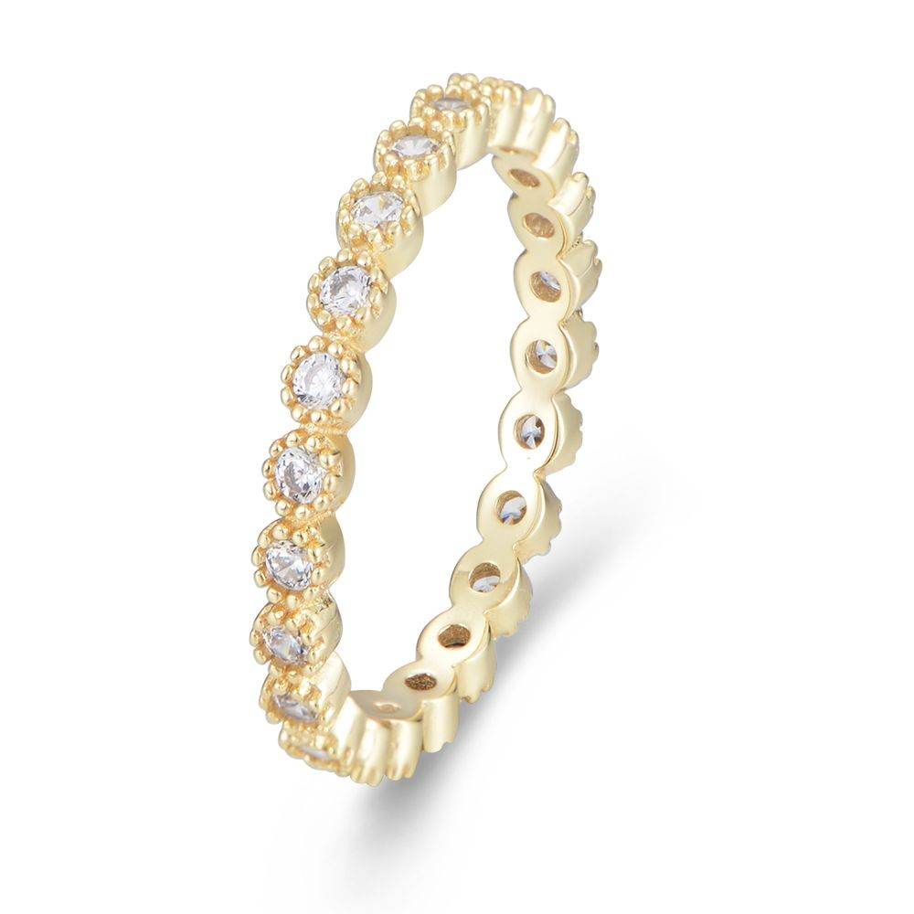 Round Diamond Eternity Band - Aventus
